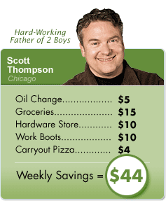 Weekly Savings $44