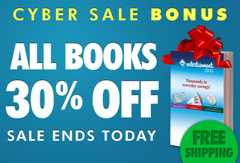 CYBER SALE BONUS! ALL BOOKS 30% OFF! SALE ENDS TODAY! Free Shipping.